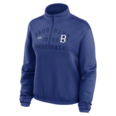 Nike Rewind Warm Up (MLB Brooklyn Dodgers) Men's Pullover Jacket.