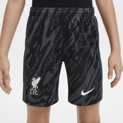 Liverpool FC 2024/25 Stadium Goalkeeper Nike replicavoetbalshorts met Dri-FIT voor kids