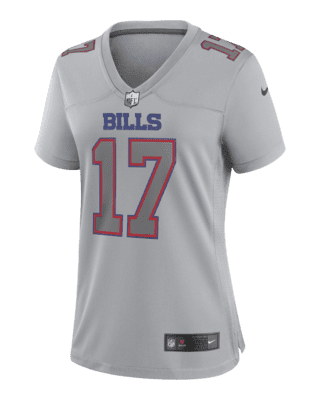 Josh Allen Buffalo Bills 17 Gray Vapor Limited Jersey - Allprintify