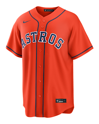 Мужские джерси Jose Altuve Houston Astros Nike MLB Replica Jersey