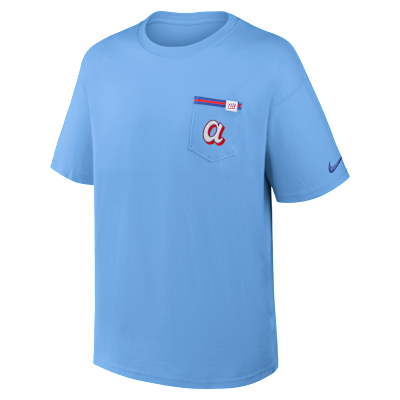 Atlanta Braves City Connect 2-Hit Max90 Pocket Men's Nike MLB T-Shirt from Nike - $65