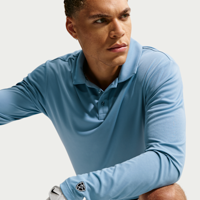 Polo de golf de manga larga Dri-FIT para hombre Nike Par