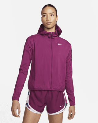 nike running impossibly light packable ripstop hooded jacket