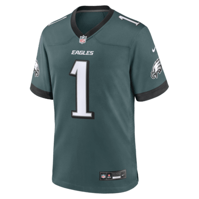 Jersey de la NFL Nike Game para hombre Jalen Hurts Philadelphia Eagles