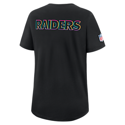 Las Vegas Raiders Crucial Catch Women's Nike Dri-FIT NFL T-Shirt