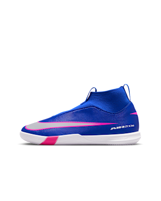 Детские кроссовки Nike Jr. Mercurial Superfly 10 Academy Little/Big Kids' Indoor/Court High-Top Soccer