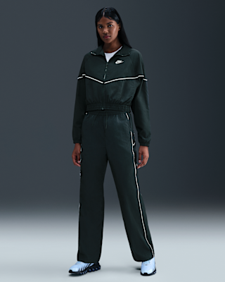 Nike Windrunner Women's High-Waisted Woven Open-Hem Trousers