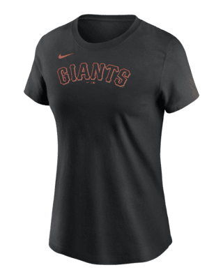 Женская футболка San Francisco Giants Wordmark Nike MLB