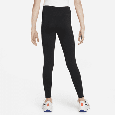 Nike Dri-FIT One Big Kids' (Girls') Leggings