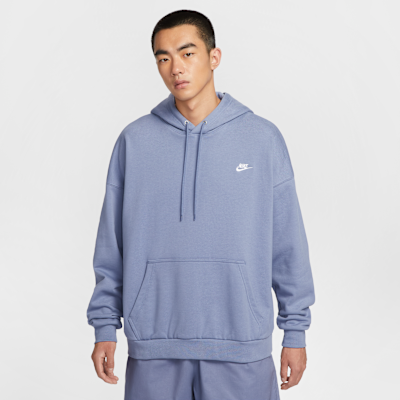 Nike Club Fleece Men's Oversized French Terry Pullover Hoodie