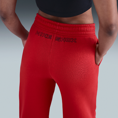 Damskie spodnie z wysokim stanem Nike Sportswear Phoenix Fleece Show