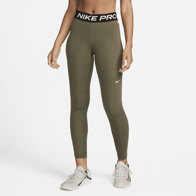 gewoontjes Moreel onderwijs klink Nike Pro Women's Mid-Rise Mesh-Paneled Leggings. Nike.com