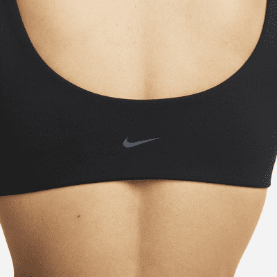 Vadderad sport-BH Nike Alate All U med lätt foder och U-ringning för kvinnor