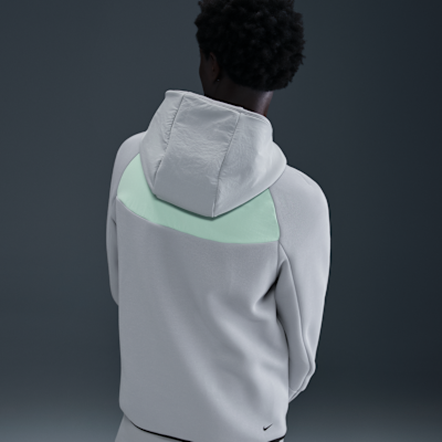 Nike Tech Windrunner-Jacke aus Fleece mit durchgehendem Reißverschluss (Herren)