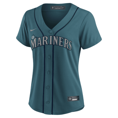 MLB Seattle Mariners Women's Replica Baseball Jersey.