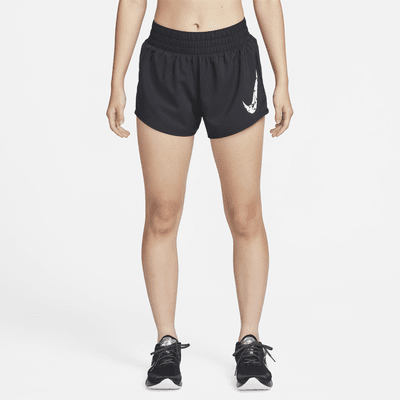 Nike One Women's Dri-FIT Mid-Rise 3" Brief-Lined Shorts