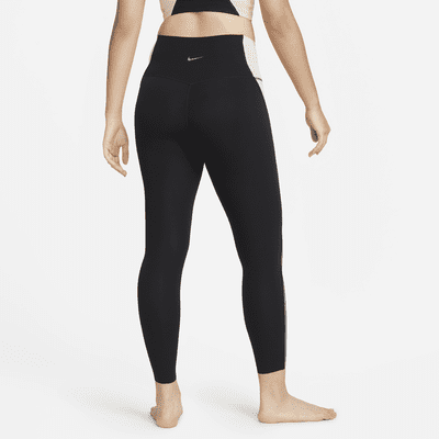 เลกกิ้งเอวสูงผู้หญิง 7/8 ส่วน Nike Yoga Luxe