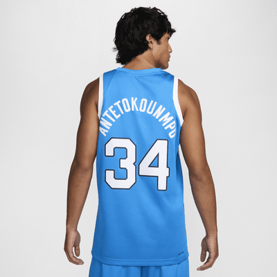 Maillot Nike Basketball Replica Giannis Antetokounmpo Grèce Limited Road pour homme