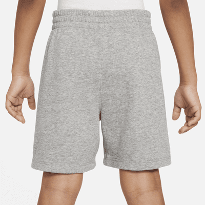 Conjunto de shorts de tejido Knit para niños talla pequeña Nike Club