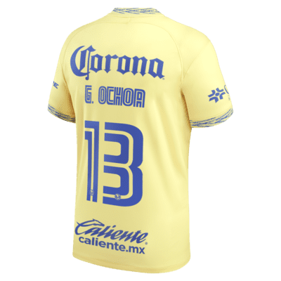 Club America 2022/23 Stadium Home (Guillermo Ochoa) Big Kids' Nike Dri-FIT Soccer Jersey