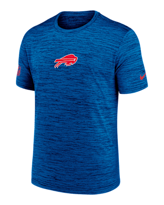 Мужская футболка Buffalo Bills Sideline Team Issue Velocity Nike Dri-FIT NFL
