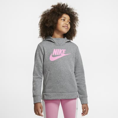 Sudadera con capucha sin cierre para niña Nike Sportswear. Nike.com