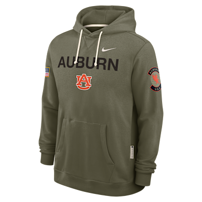 Auburn 2025 Military Appreciation Men's Nike Dri-FIT College Pullover Hoodie