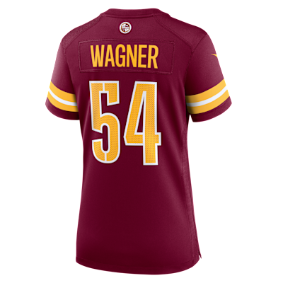 Jersey de fútbol americano Nike de la NFL Game para mujer Bobby Wagner Washington Commanders