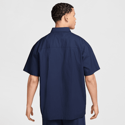 Camicia a manica corta con bottoni Nike Club – Uomo