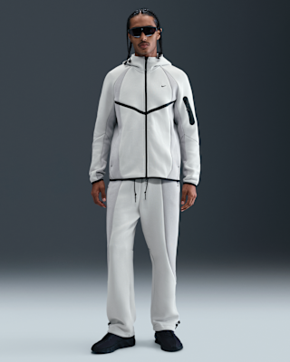 Мужские  Nike Tech Color-Block Open-Hem Fleece Pants