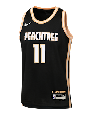 Детские джерси Trae Young Atlanta Hawks City Edition Big Kids' Nike NBA Swingman Jersey
