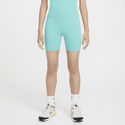 Nike One Big Kids' (Girls') Dri-FIT 5" Biker Shorts