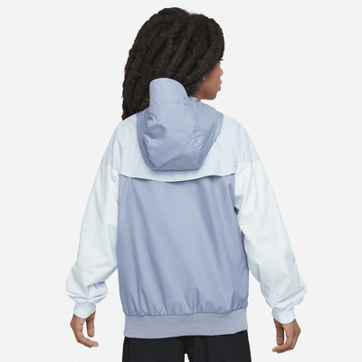 Veste à capuche ample tombant sur les hanches Nike Sportswear Windrunner pour ado (garçons)