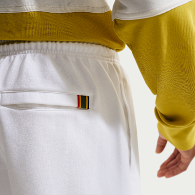 NikeCourt Heritage Dri-FIT tennisshorts van fleece voor heren