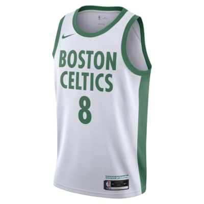 City Edition Antoine Walker #8 Boston Celtics Basketball Jersey Black 