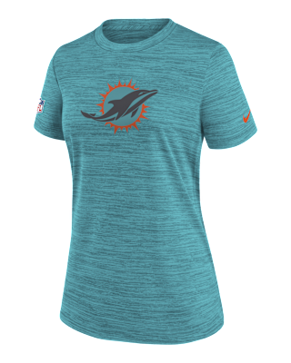Женская футболка Miami Dolphins Rivalries Collection Sideline Velocity Nike Dri-FIT NFL
