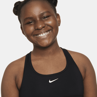 Brassière de sport Nike Swoosh pour Fille plus âgée (taille élargie)