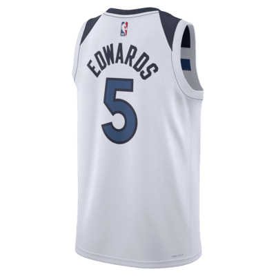 Jersey Nike Dri-FIT de la NBA Swingman para hombre Minnesota Timberwolves Association Edition 2022/23