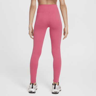 Nike Sportswear Classic Girls' High-Waisted Leggings