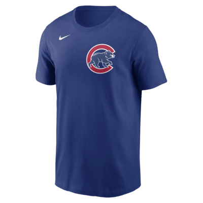 Chicago Cubs Fuse Wordmark Men's Nike MLB T-Shirt