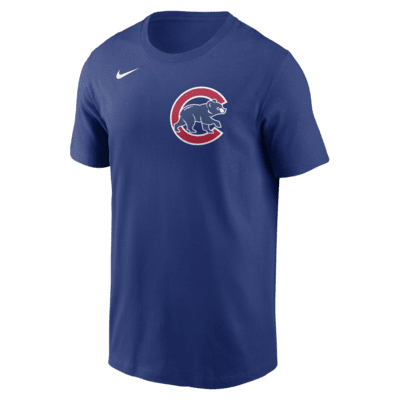 Мужская футболка Chicago Cubs Fuse Wordmark