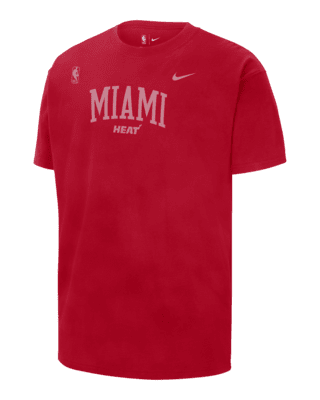 Мужская футболка Miami Heat Courtside Max90 Nike NBA