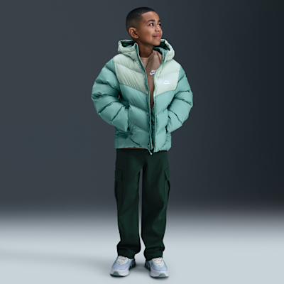 Puffer τζάκετ Therma-FIT σε ριχτή γραμμή Nike Sportswear All Day Play για μεγάλα παιδιά