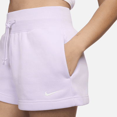 Shorts de ajuste holgado y tiro alto para mujer Nike Sportswear Phoenix Fleece