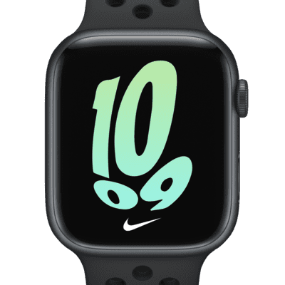 Apple Watch Series 7 (GPS + Cellular) With Nike Sport Band 45mm Midnight Aluminium Case