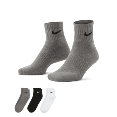 Nike Everyday Cushioned Training Crew Socks (3 Pairs). Nike LU