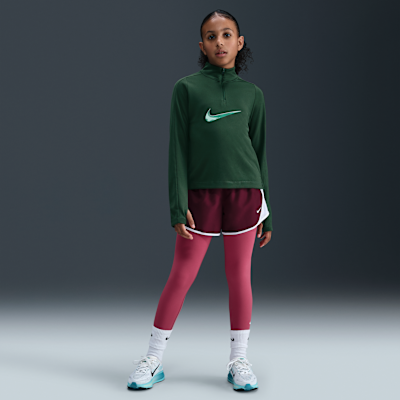 Nike Pro Parte de arriba Dri-FIT  con cremallera de 1/4 - Niña
