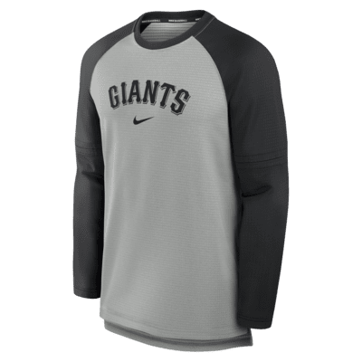 San Francisco Giants Authentic Collection Game Time Men's Nike Breathe MLB Long-Sleeve T-Shirt