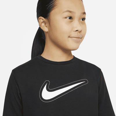 Nike Dri-FIT Trophy Big Kids' (Girls') Short-Sleeve Training Top