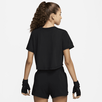 Nike One Classic Breathe Kurzarmshirt mit Dri-FIT-Technologie für Damen